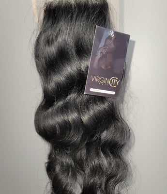 Raw South Indian HD Lace Closure - Mellys Cosmetics